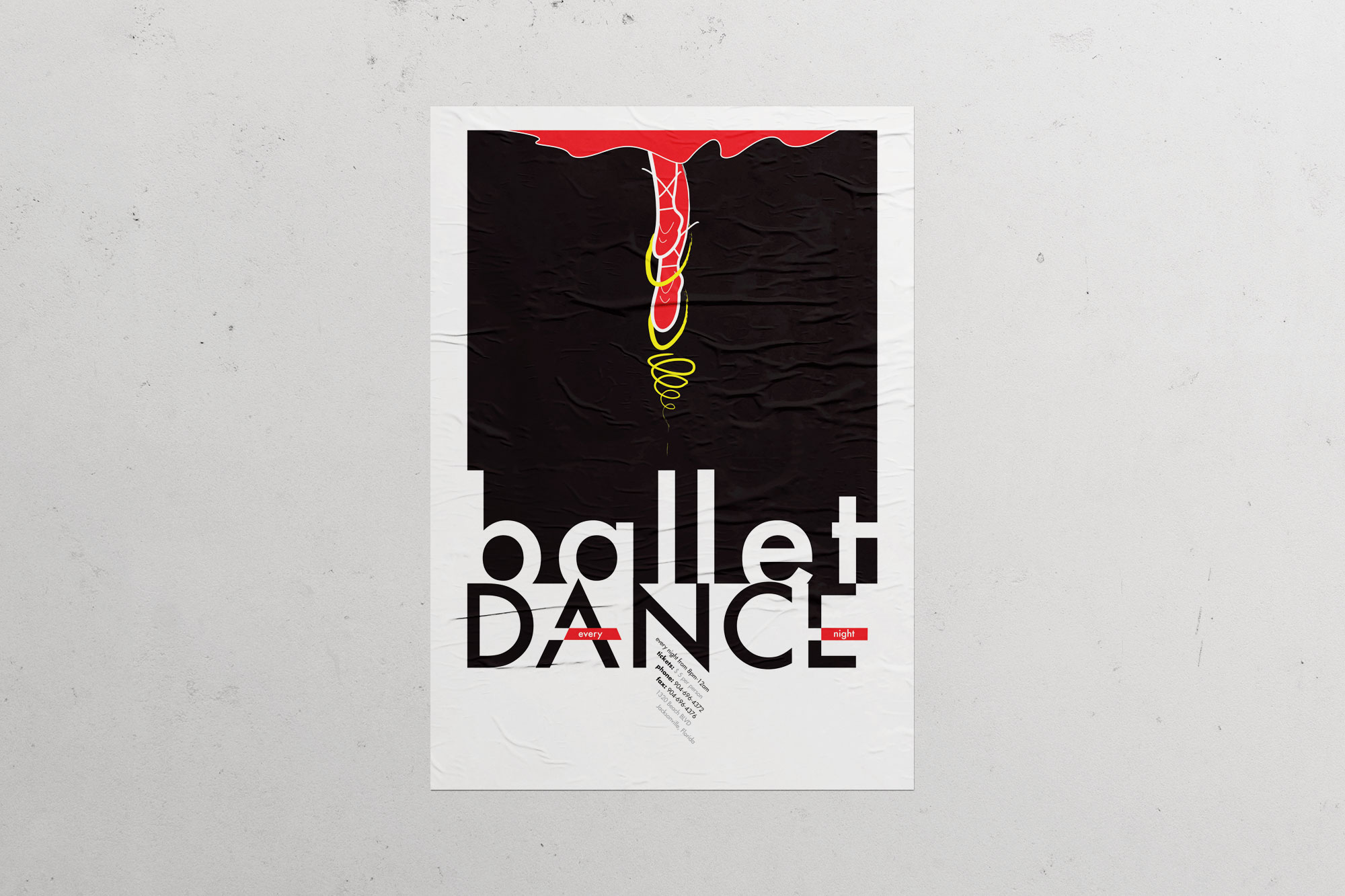 Ballet Dance Poster