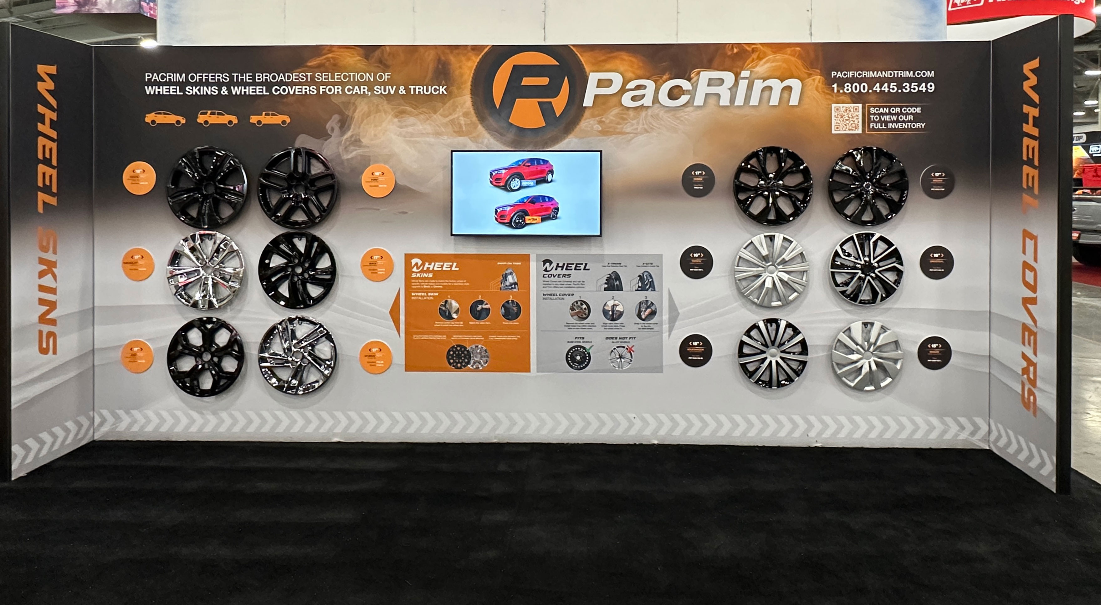 SEMA Trade Show PacRim Booth